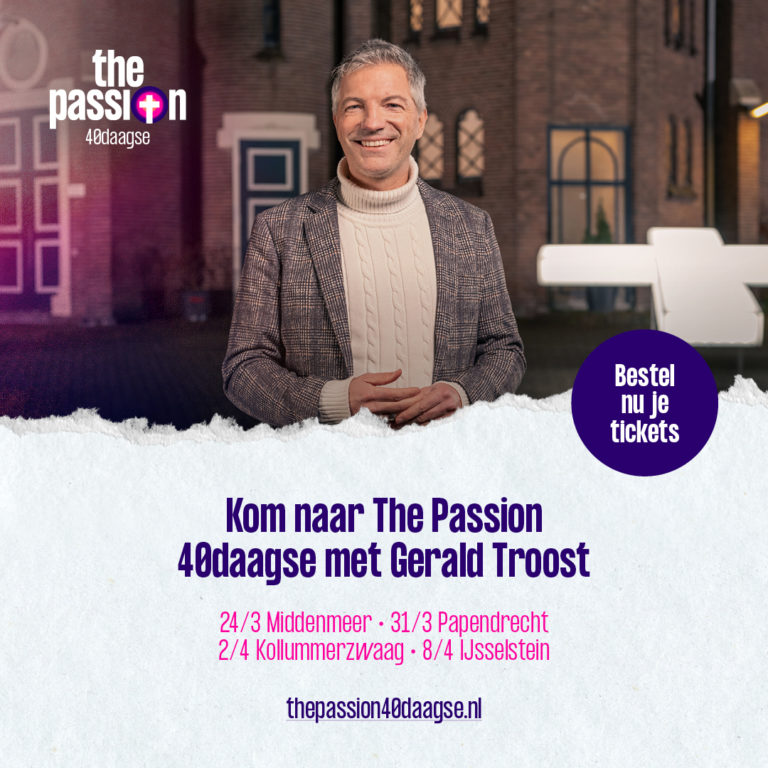 The Passion 40daagse met Gerald Troost